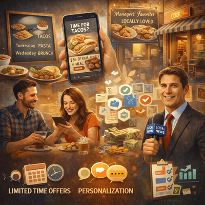 When Diners Pull Back, Smart Marketing Gets Sharper—And Local Media Can Win the Week